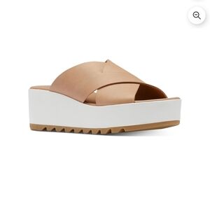 Sorel Women's Cameron Flatform Mule Sandals